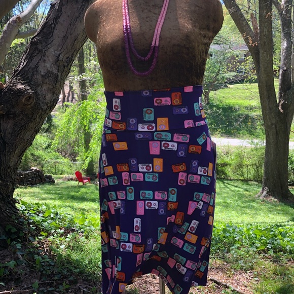 LulaRoe X-small Azure Skirt NWT - Picture 4 of 4